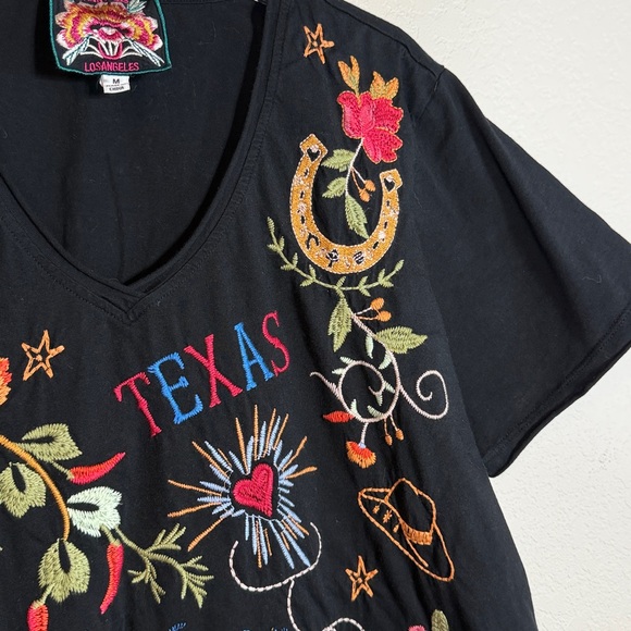 Johnny Was Everyday Texas Tee, Size M - Picture 6 of 8